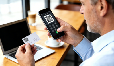 pemindaian kode qr untuk calli