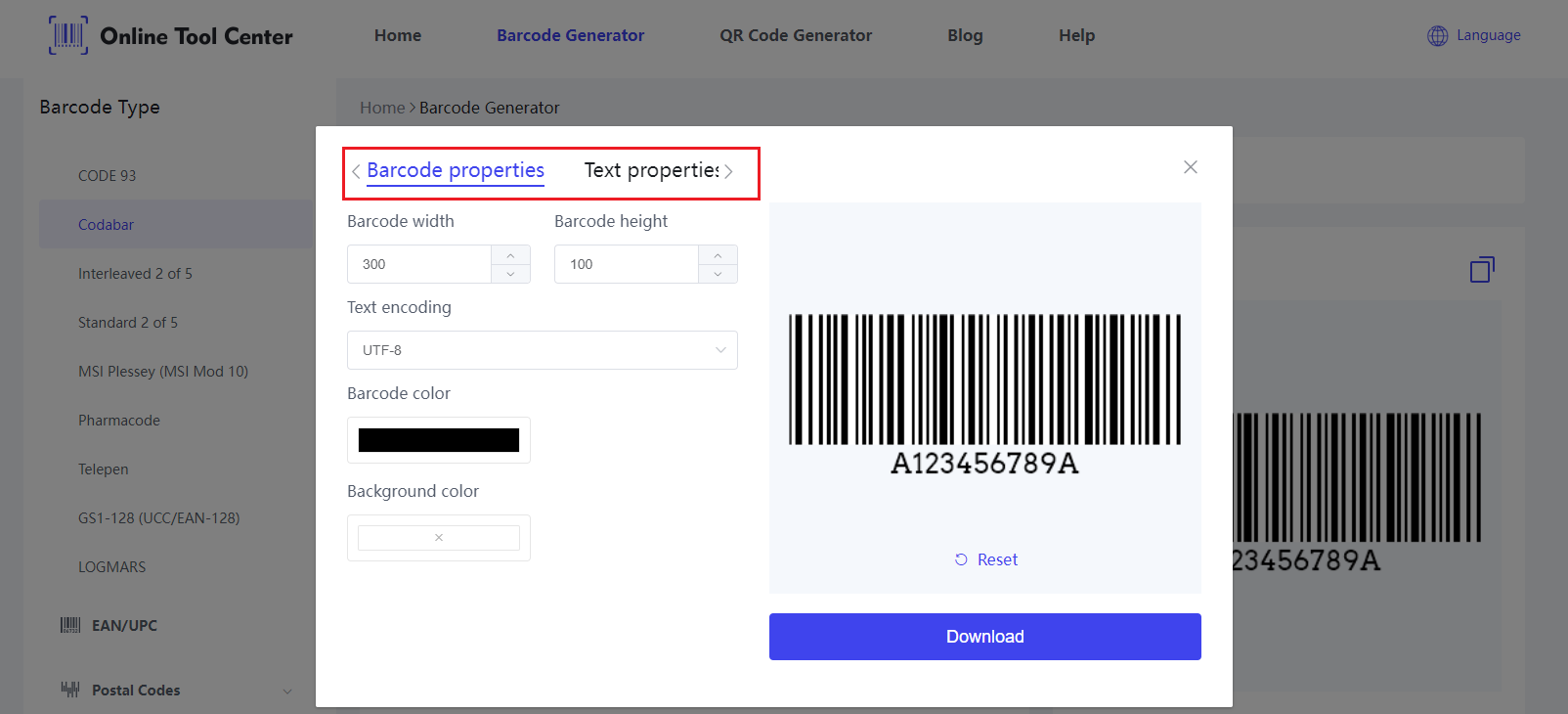 Atur Codabar Barcode.png