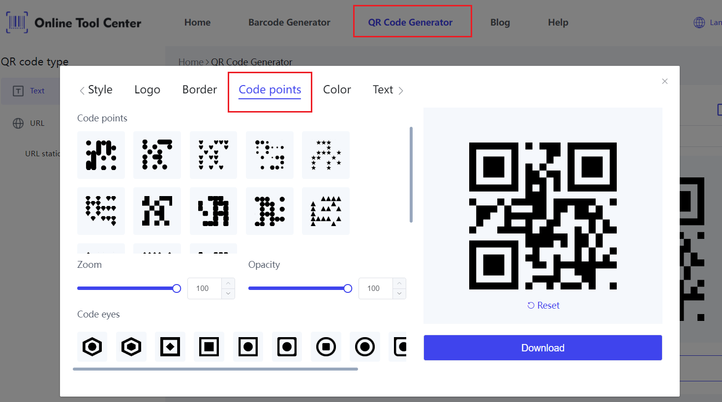 membuat kode QR dengan Dots.png