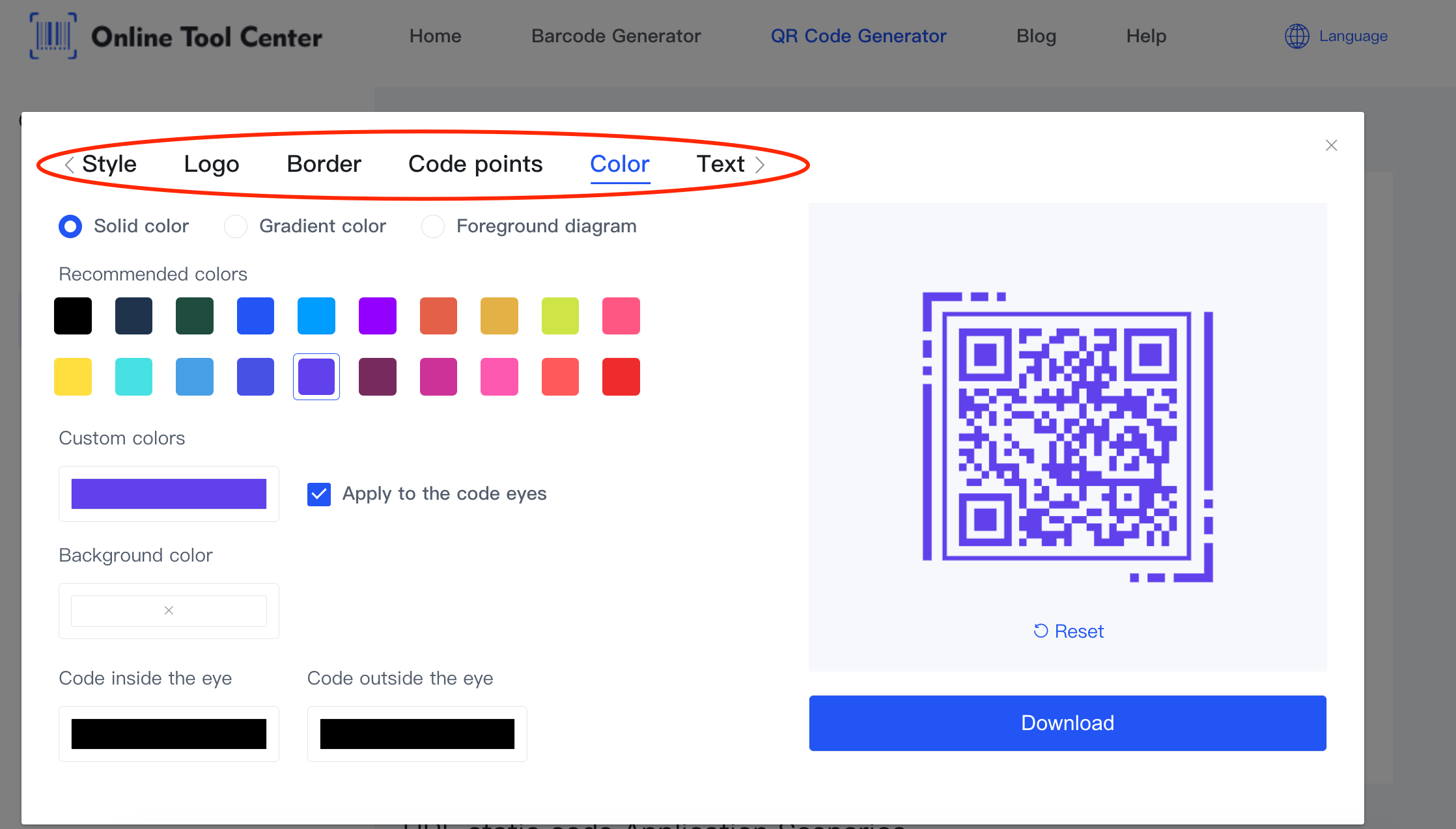 Opsi penyesuaian dalam generator kode qr.png