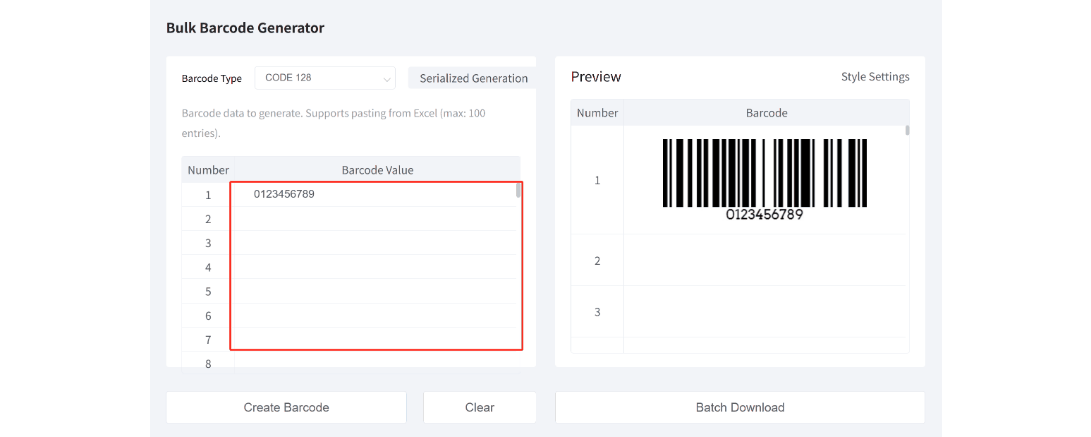bulk barcode generation.gif generasi barcode massal.gif