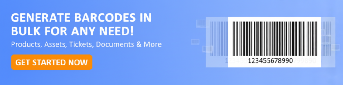 panggilan generator barcode massal untuk aktio