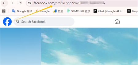 tautan profil facebook