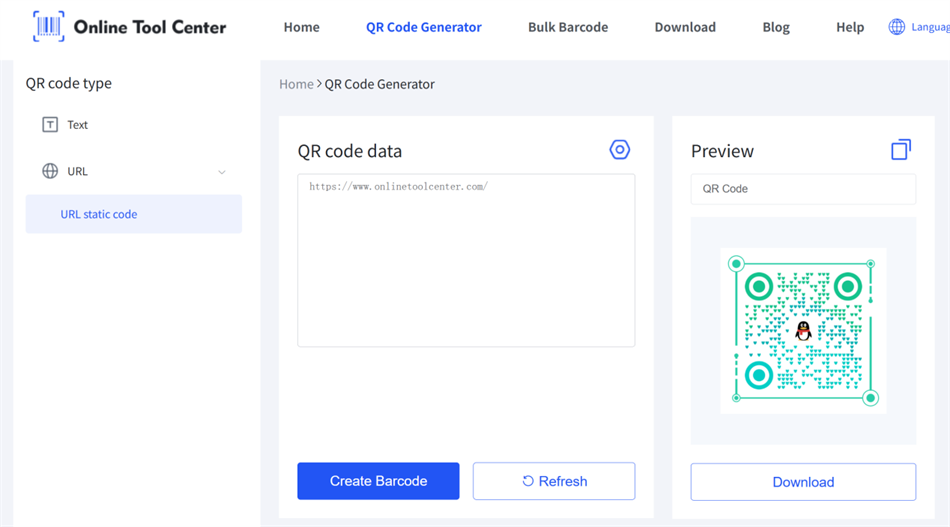 Kode QR tautan