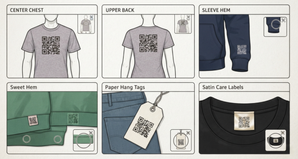 Kode QR pada clothi