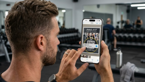 Memindai Kode QR di iPhone