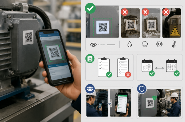 tips untuk inspeksi peralatan kode qr
